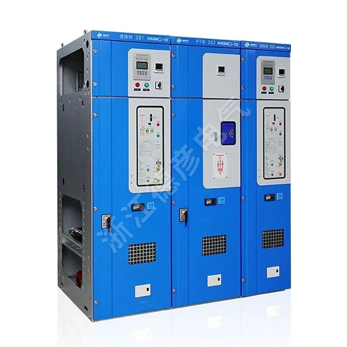 Como o painel compacto isolado a ar melhora a eficiência da distribuição de energia?