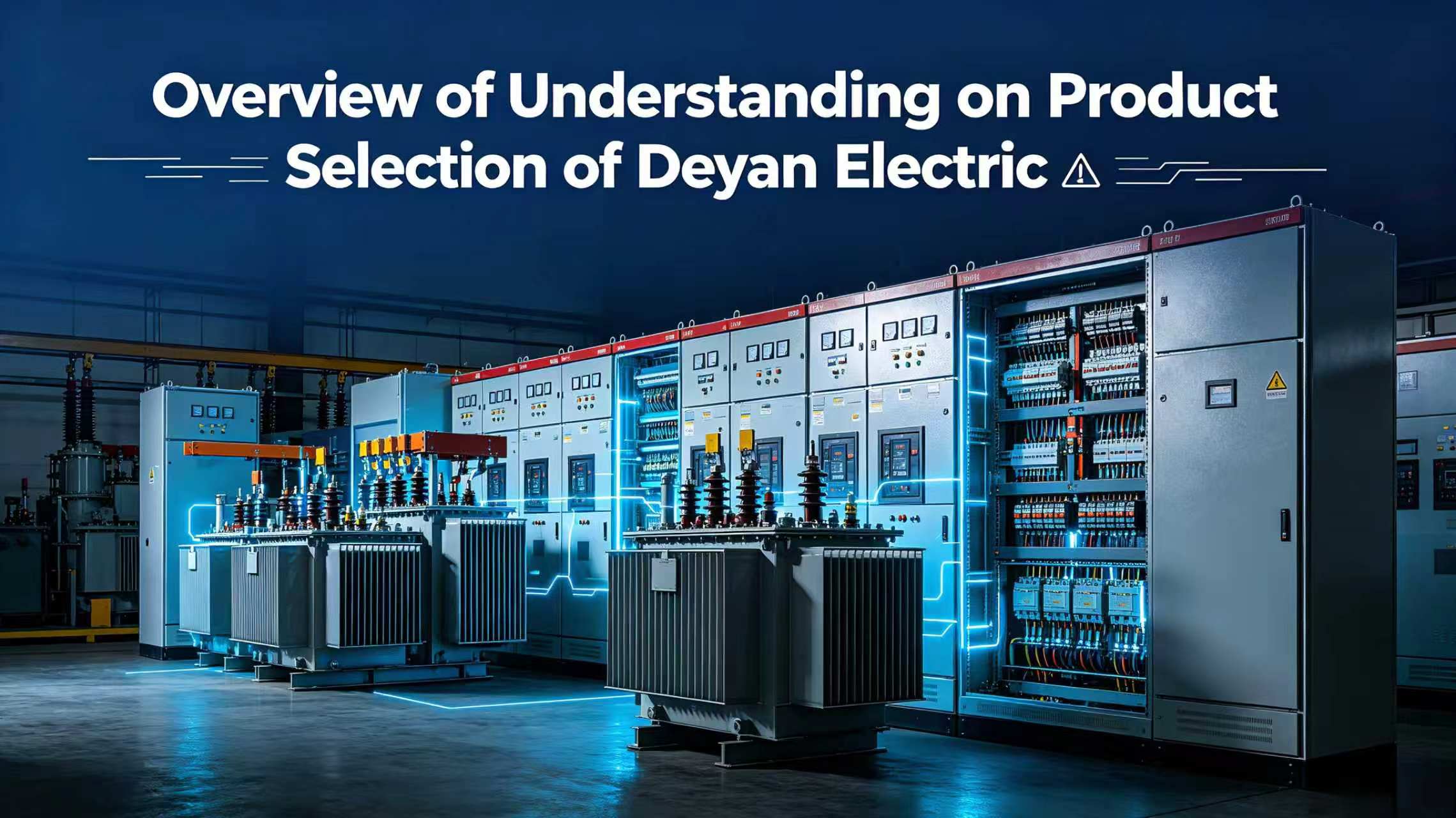 Visão geral do entendimento sobre a seleção de produtos da Deyan Electric