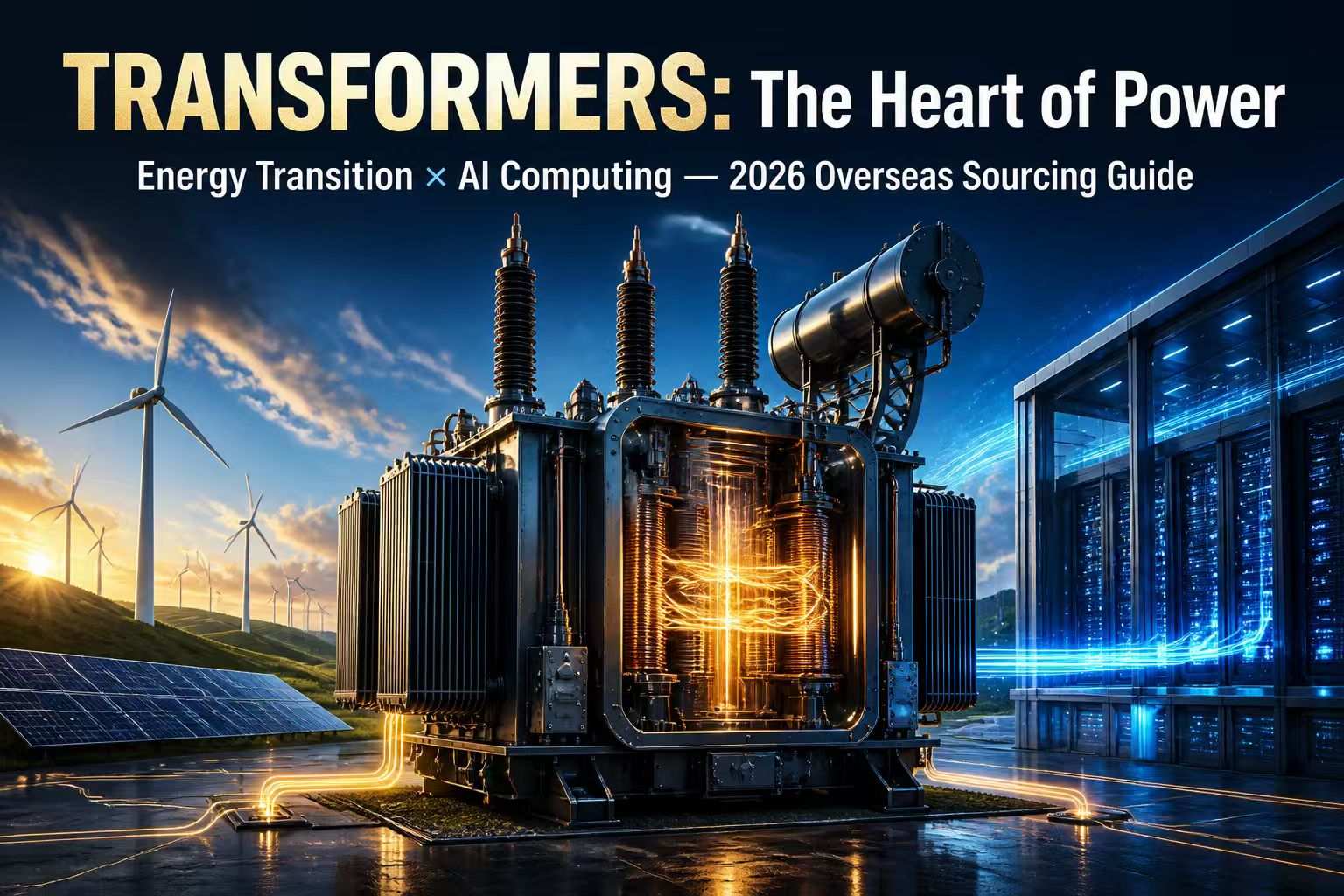 Transformers: O “coração do poder” com duplas oportunidades de crescimento — Transição energética e surto de computação com IA | Guia de compras no exterior 2026